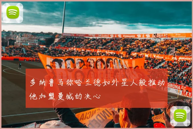 多纳鲁马称哈兰德如外星人般推动他加盟曼城的决心
